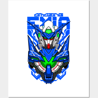 Amazing Exia Gundam Posters and Art